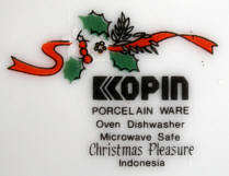 Porzellan von Kopin Porcelain