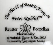 Porzellan von M. W. Reutter Porzellanfabrik