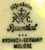 Porzellan von Philipp Rosenthal & Co.