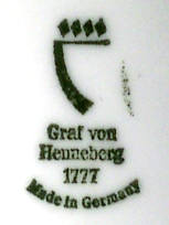 Porzellan von Graf von Henneberg Porzellan