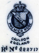 Porzellan von Cauldon Ltd.