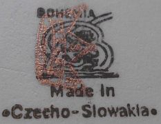 Porzellan von Bohemia Keramische Werke AG