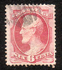 Abraham Lincoln on US stamp