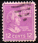 Zachary Taylor on US stamp