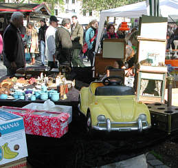 Bild vom Nrnberger Trempelmarkt Frhjahr 2005