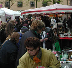 Bild vom Nrnberger Trempelmarkt Frhjahr 2005