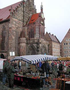 Bild vom Nrnberger Trempelmarkt Frhjahr 2005